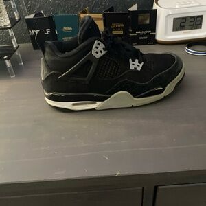 Jordan 4 Black Canvas (GS)